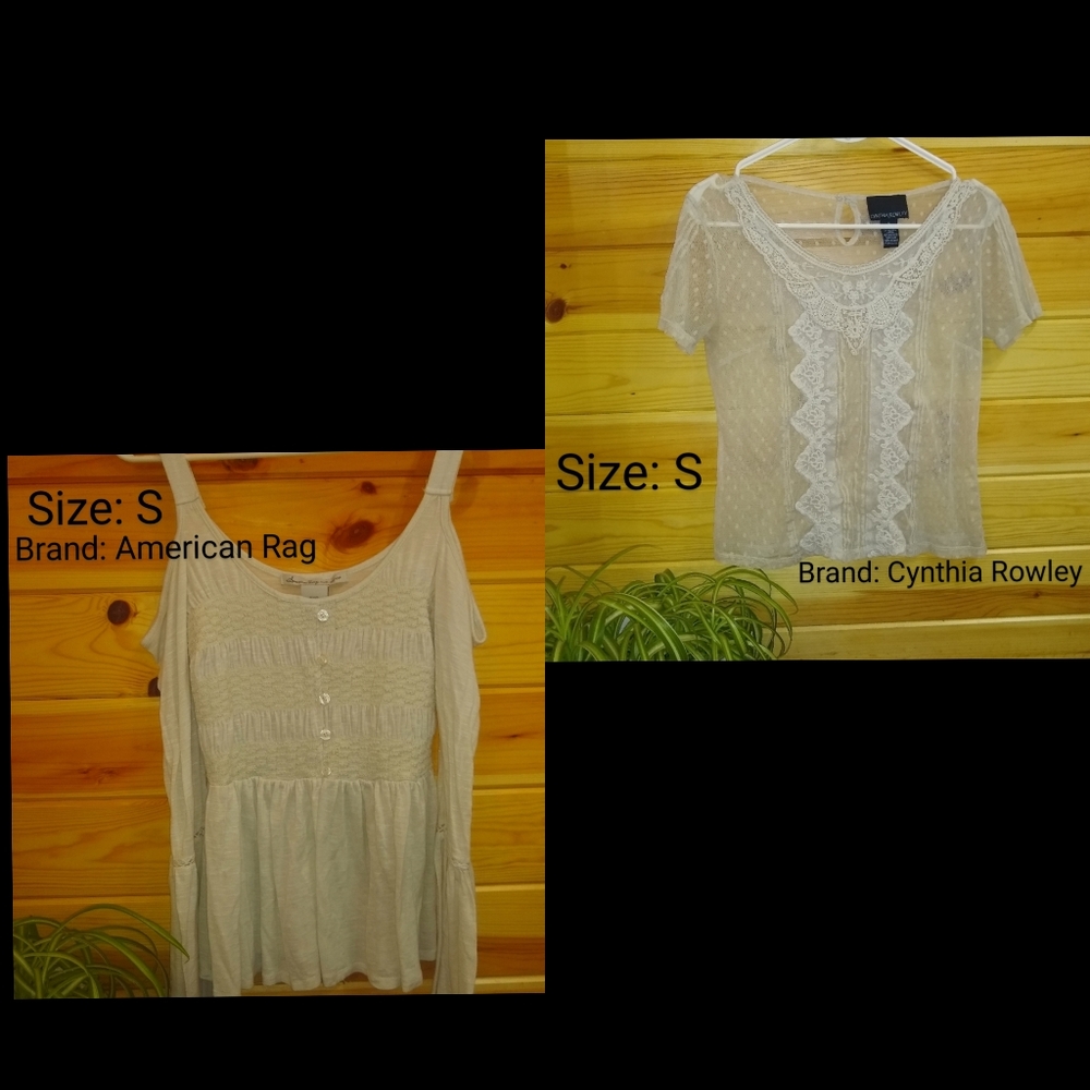 Cream lace SET